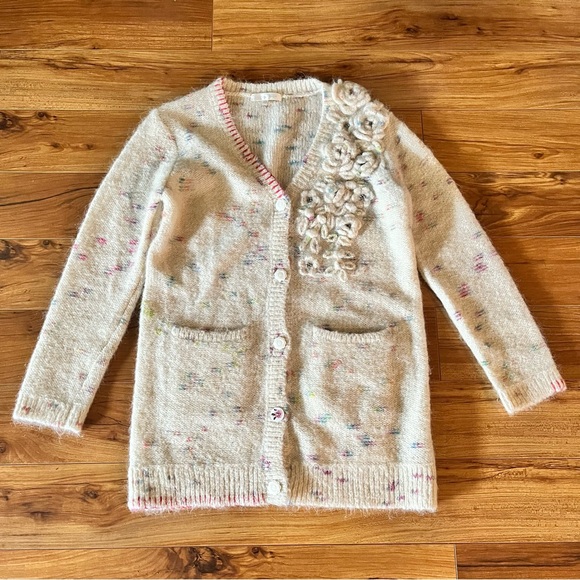 LoveShackFancy Emmanuelle Long Cardigan XS - Picture 13 of 15